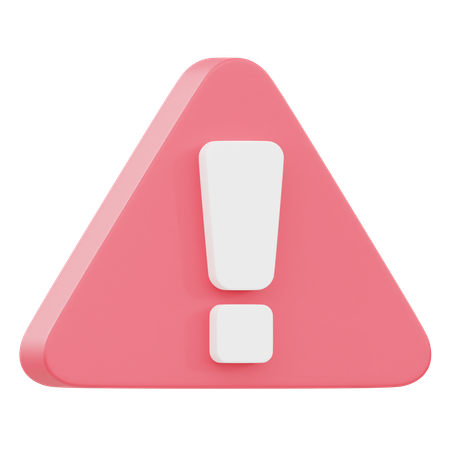 느낌표  3D Icon