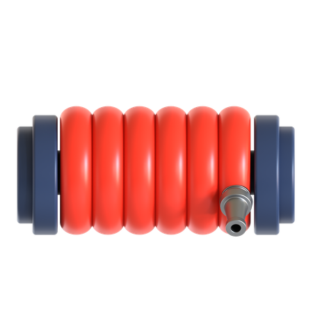 消防ホース  3D Icon