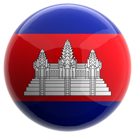 캄보디아  3D Icon