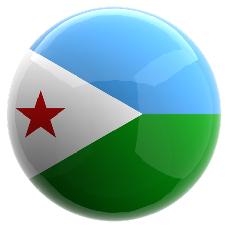 지부티  3D Icon