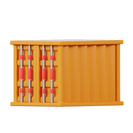 컨테이너  3D Icon