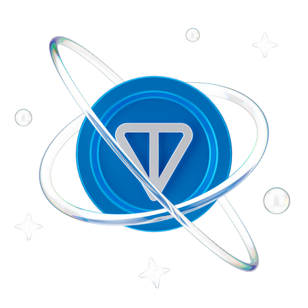グローバルトンコイン  3D Icon