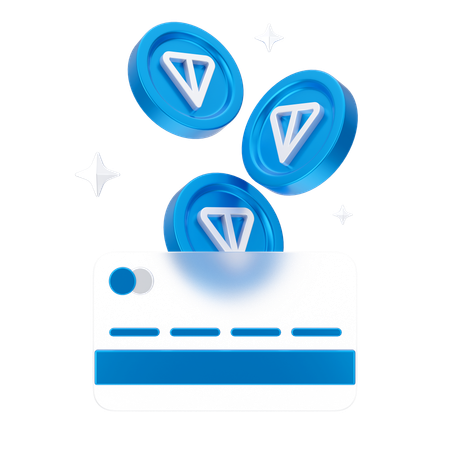 トンコインホログラム  3D Icon