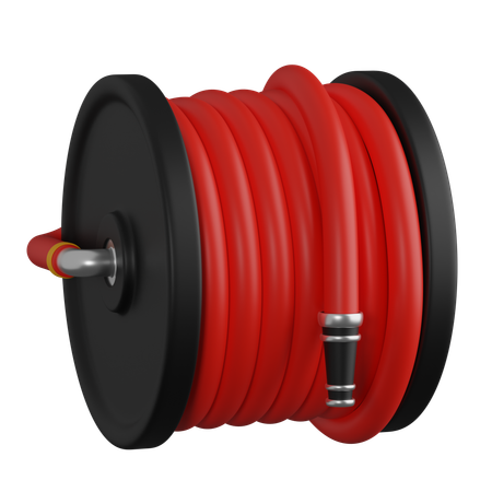 消防ホース  3D Icon