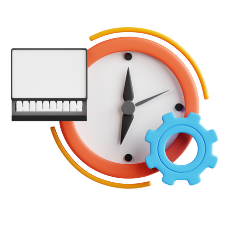 생산력  3D Icon
