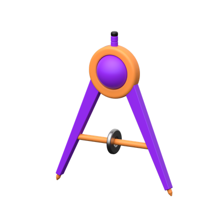 方位磁針  3D Icon