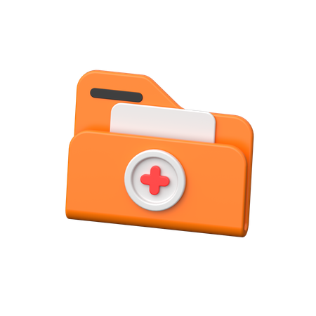 의료 폴더  3D Icon