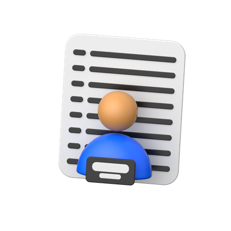 의심하다  3D Icon