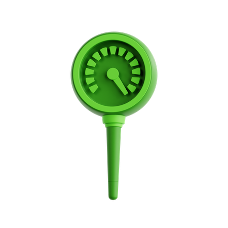 퇴비 온도계  3D Icon