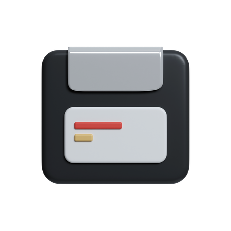 플로피 디스크  3D Icon