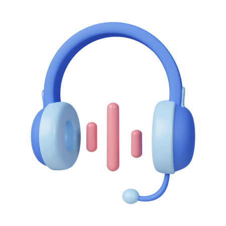 헤드폰  3D Icon
