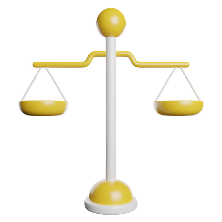 バランス  3D Icon