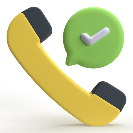 サービスコール  3D Icon