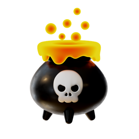 ポット  3D Icon