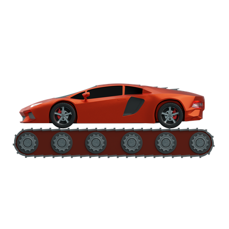 컨베이어 벨트  3D Icon
