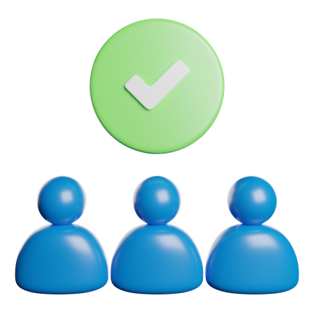 グループ  3D Icon