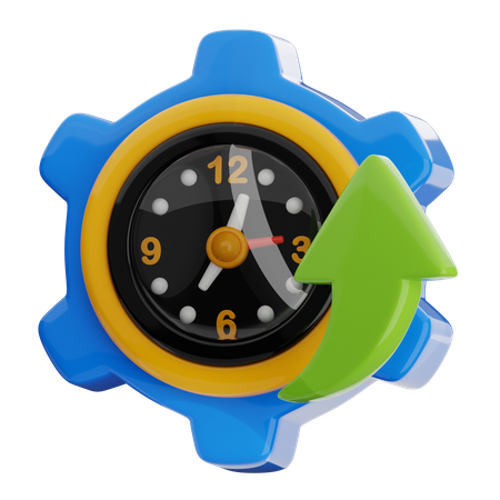 생산력  3D Icon