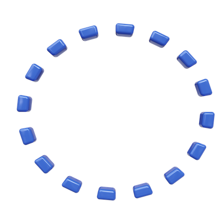 타원형 선택 도구  3D Icon