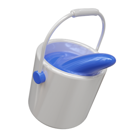 색상 채우기 도구  3D Icon