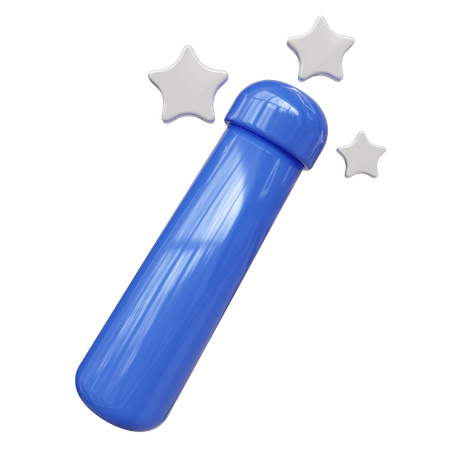 마술 지팡이 도구  3D Icon