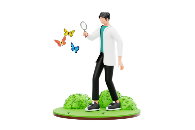 현장 조사  3D Icon