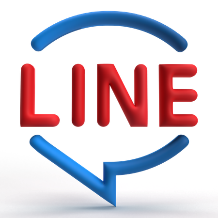 ライン  3D Icon