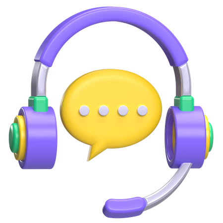 헤드폰  3D Icon