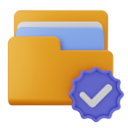 폴더 확인  3D Icon