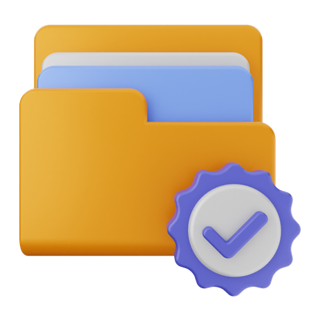 폴더 확인  3D Icon