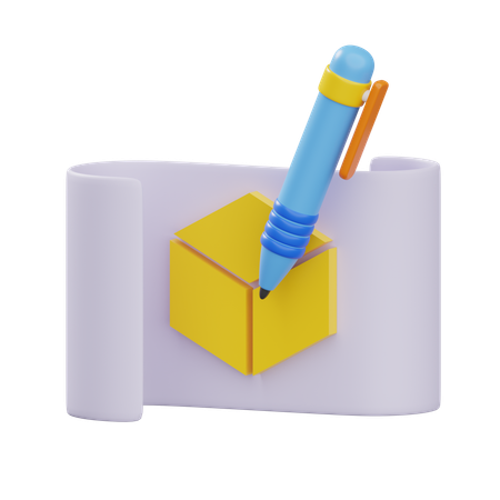キューブデザイン  3D Icon