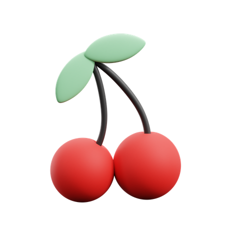 チェリー  3D Icon