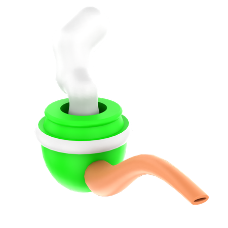 담배 파이프  3D Icon
