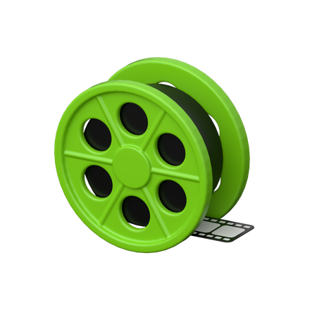 フィルムロール  3D Icon