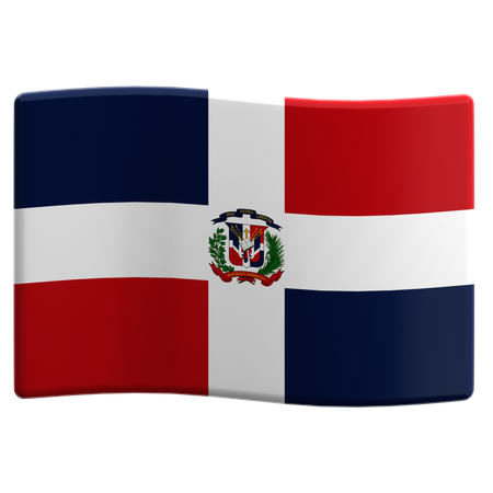 ドミニカ共和国  3D Icon