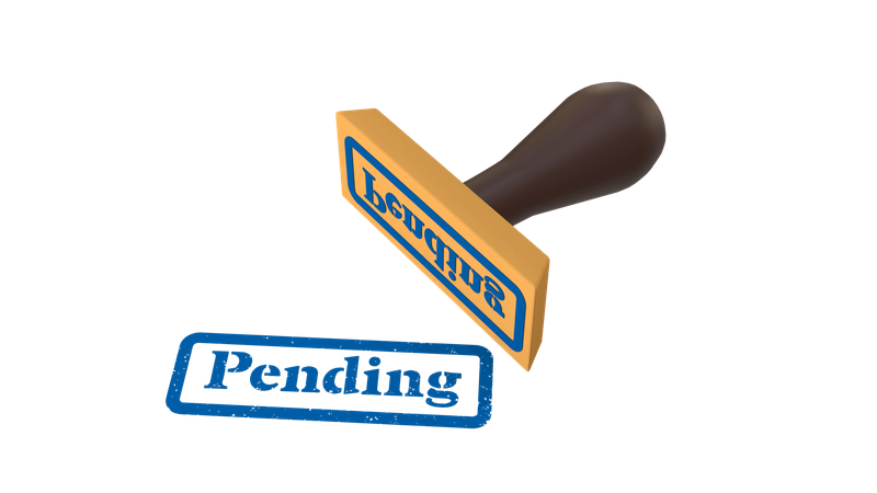 보류 중  3D Icon