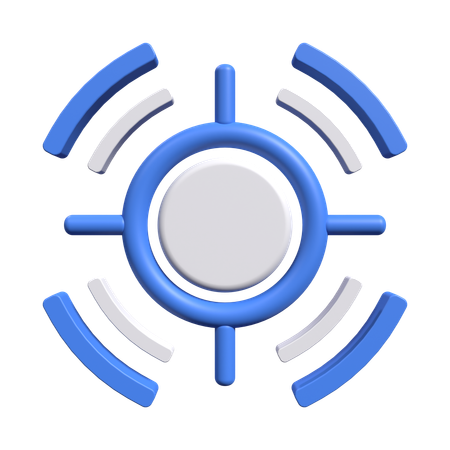집중하다  3D Icon