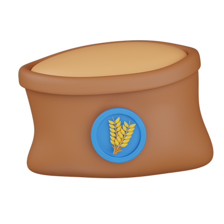 곡물  3D Icon