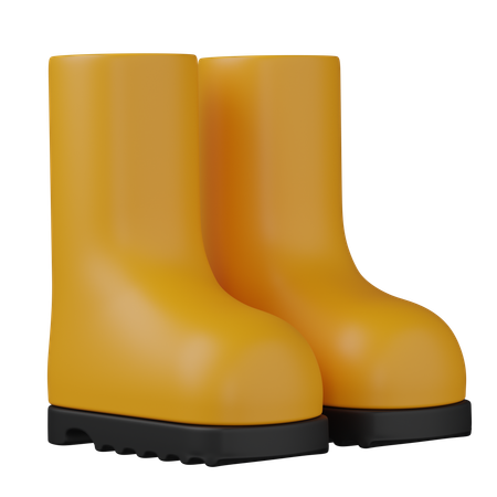 부츠  3D Icon