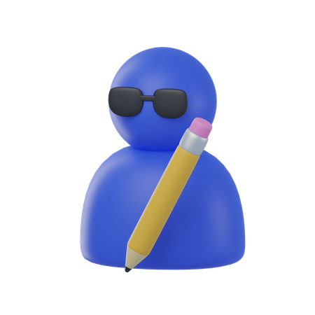 監査人  3D Icon
