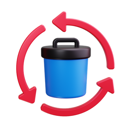 リサイクル  3D Icon