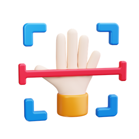 掌紋  3D Icon