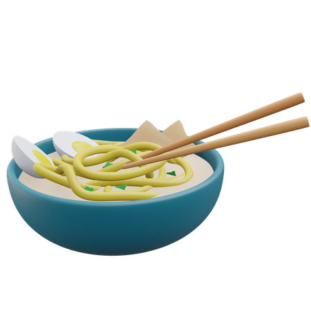 麺類  3D Icon