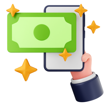 돈 지불  3D Icon