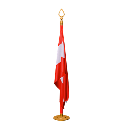 오스트리아 국기  3D Icon