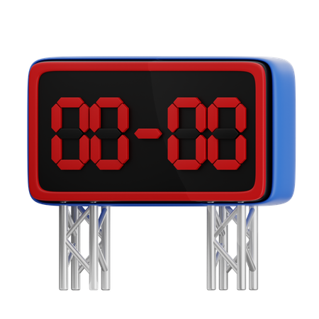 テニスのスコア  3D Icon