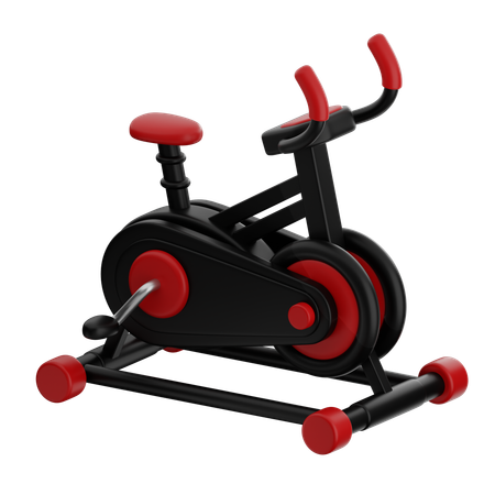 체육관 사이클  3D Icon