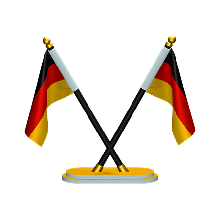 ドイツの国旗  3D Icon