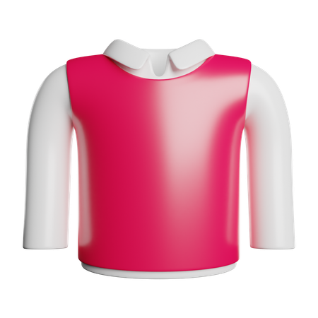 웨이터 유니폼  3D Icon