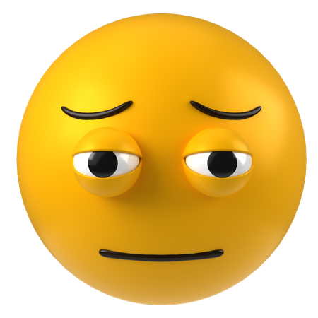 중립 얼굴  3D Icon