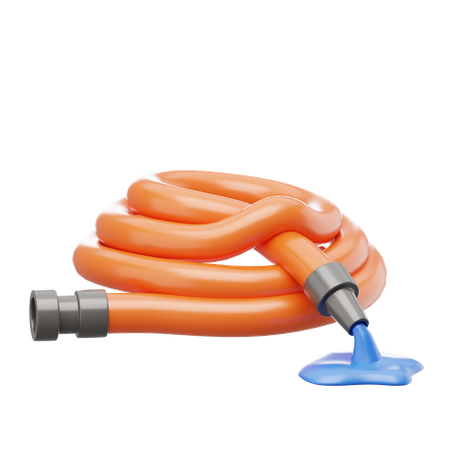 水のホース  3D Icon
